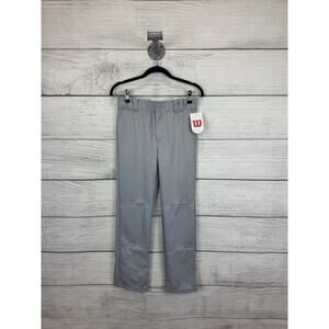 Wilson Boys Gray Baseball Pants Size Youth Large
